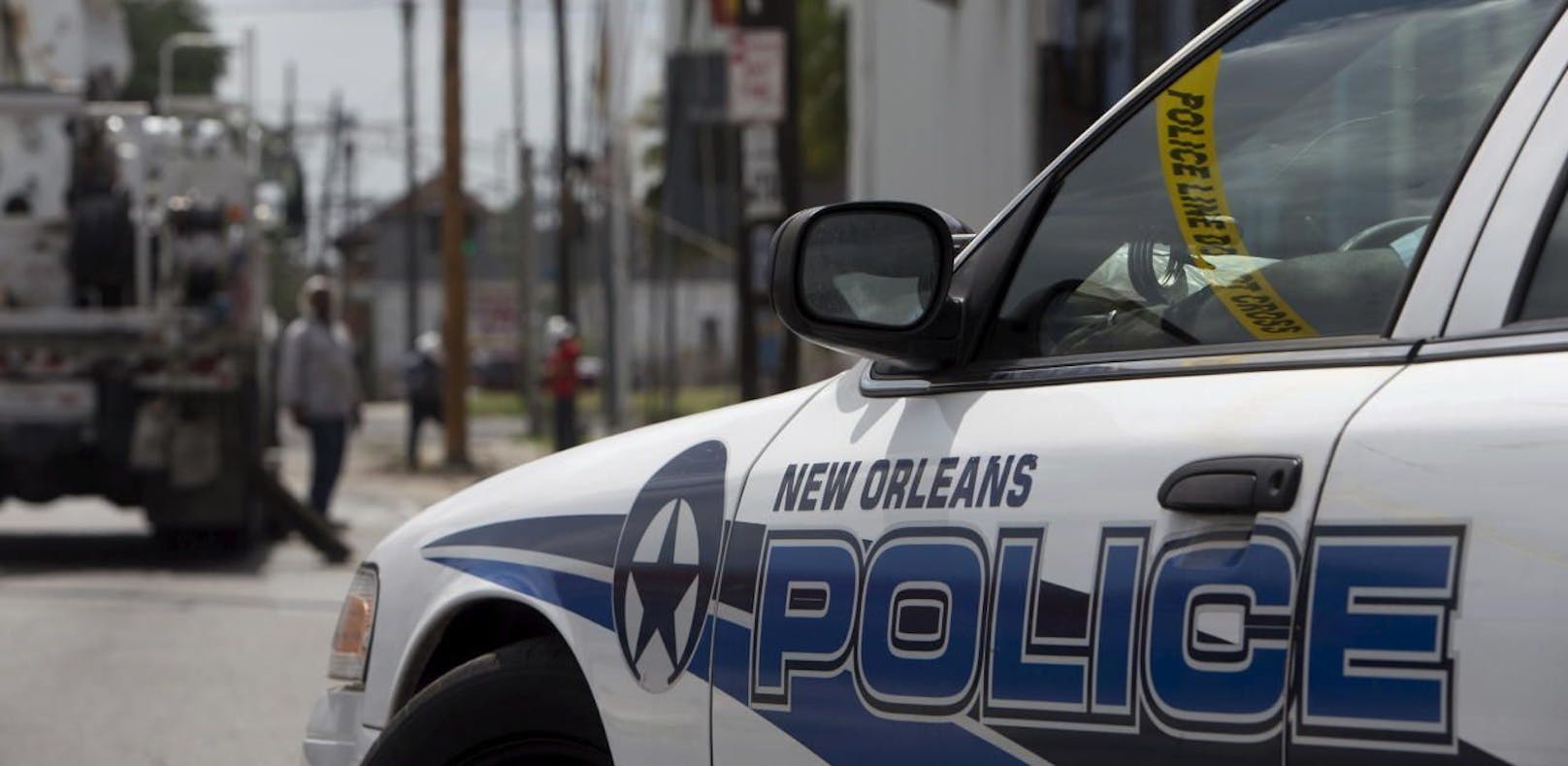 Polizeieinsatz in New Orleans.