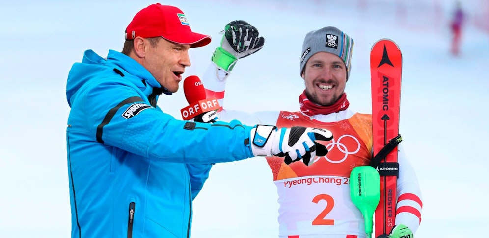 Armin Assinger, Marcel Hirscher