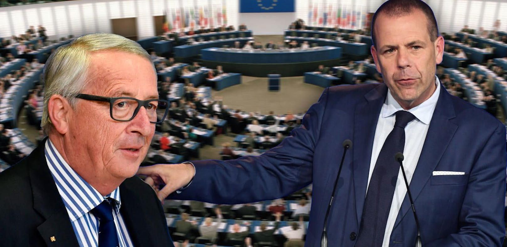 Vilimsky ärgert sich über Juncker.