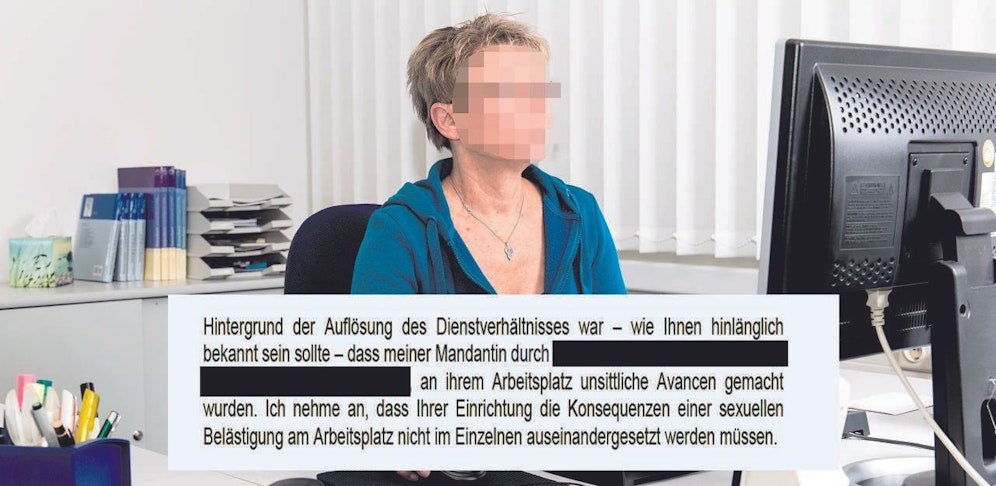 Mitarbeiterin verbal belästigt? Vertragsbedienstete nahm sich Anwalt.