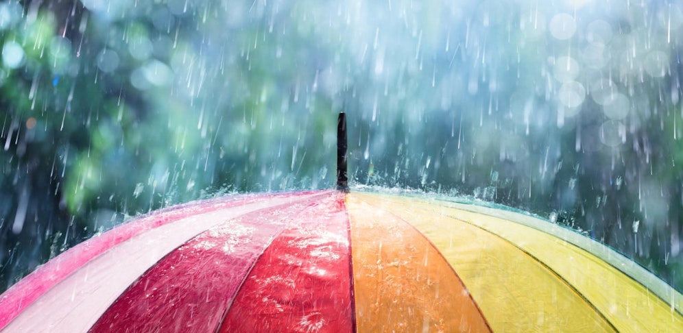 Am Wochenende wird es nass und kühl.