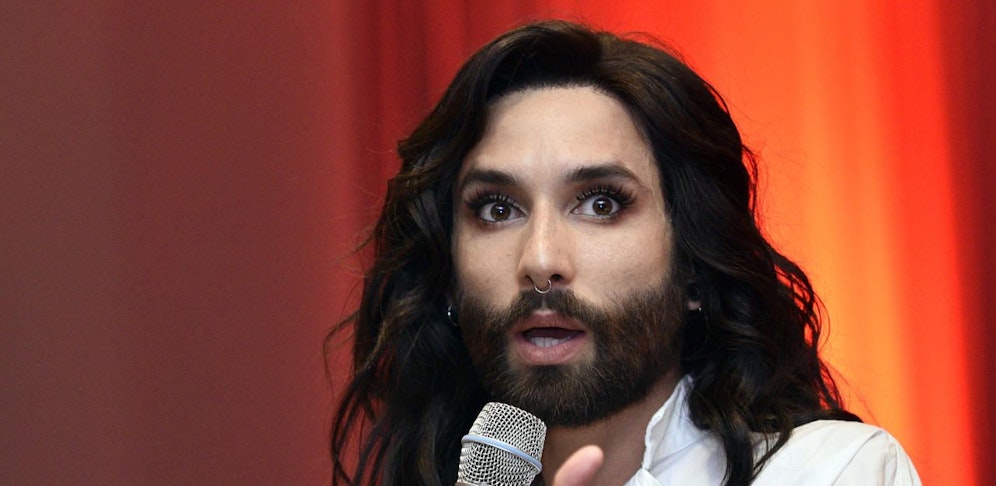 Conchita Wurst hat es nicht leicht in Russland.