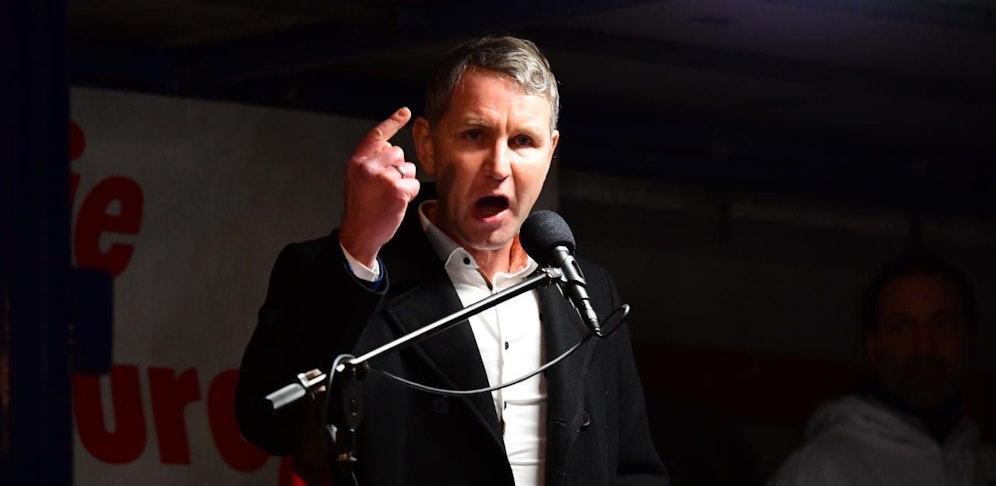 Der AfD-Landeschef von Thüringen, Björn Höcke