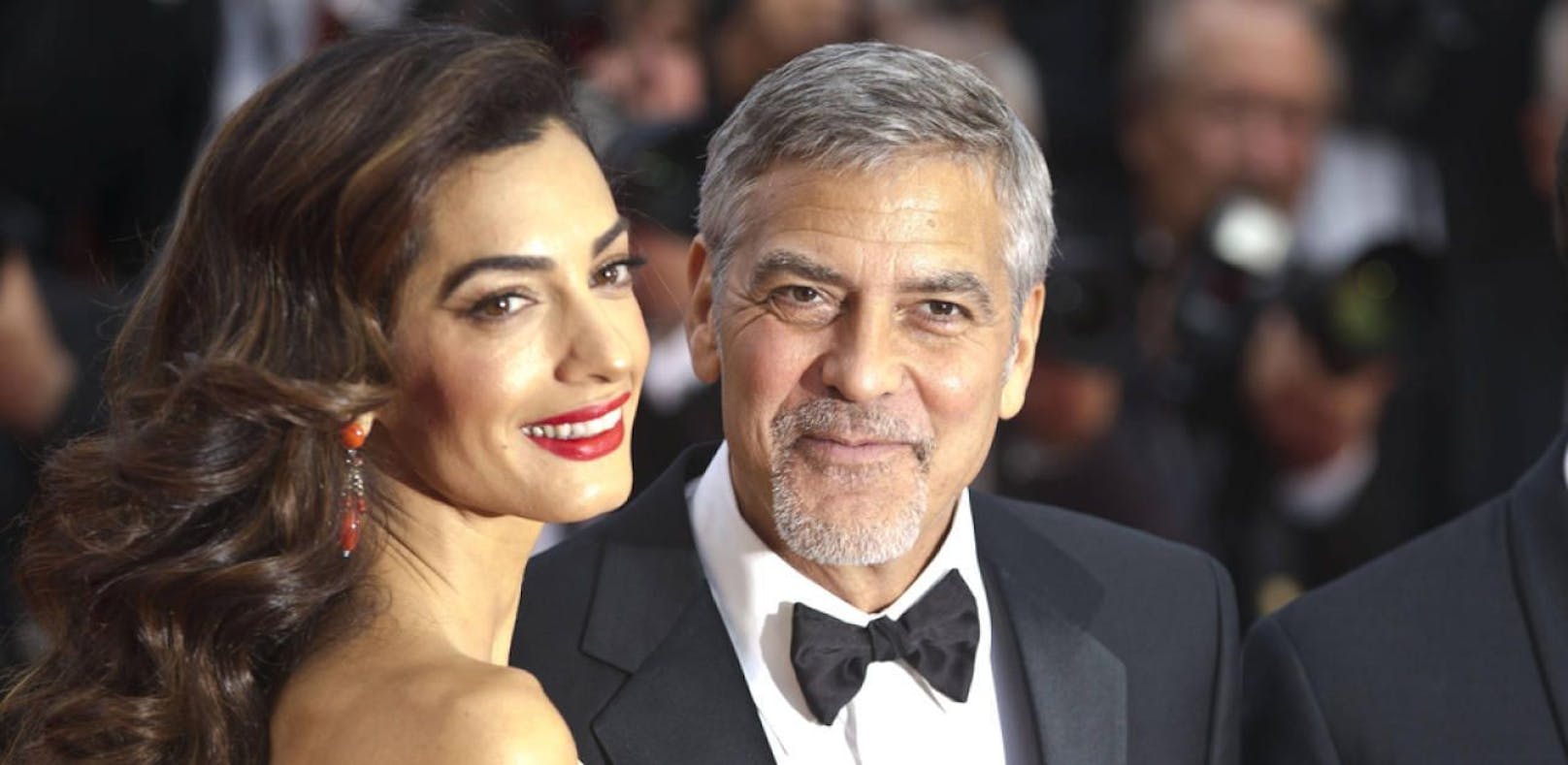 Überraschungsparty für George Clooney