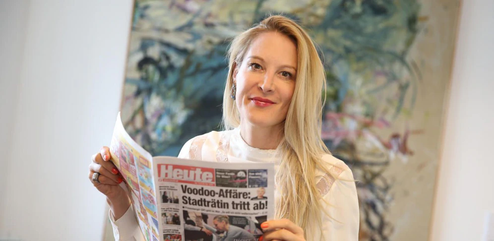 Erfolg für "Heute"-Herausgeberin Dr. Eva Dichand.
