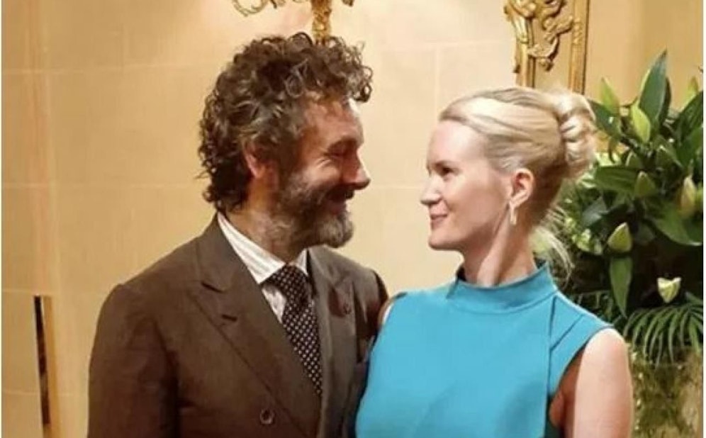 Michael Sheen und die schwedische Schauspielerin Anna Lundberg