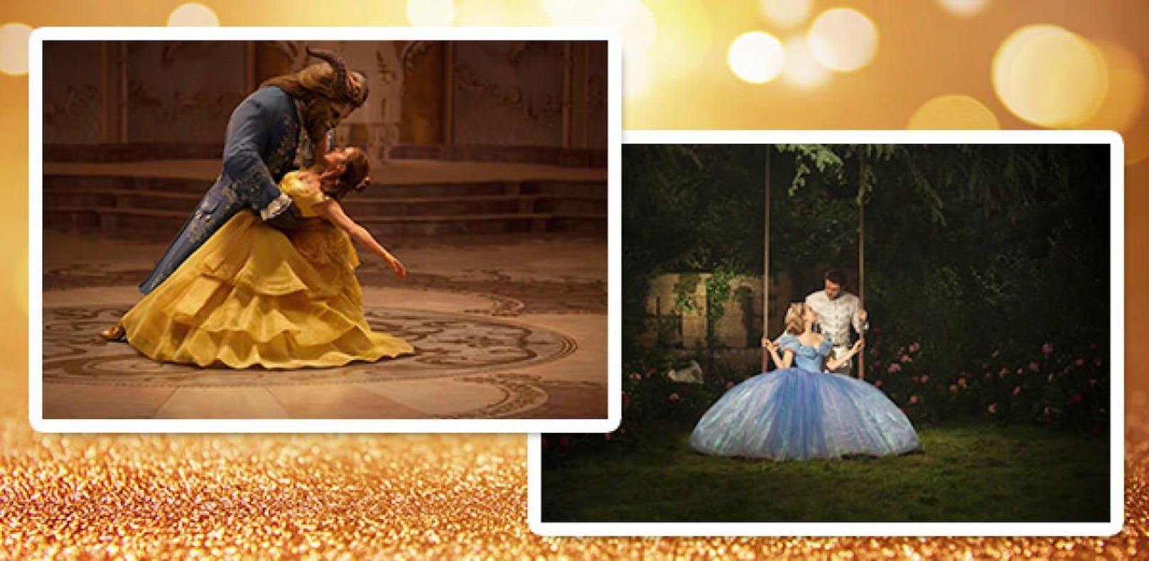 Machen Sie mit und gewinnen Sie eine DVD-Box mit Disney Klassikern &quot;Die Schöne und das Biest&quot; und &quot;Cinderella&quot;.