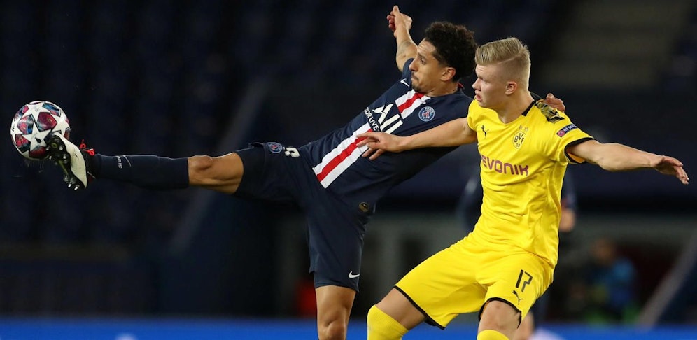 Marquinhos hatte Erling Haaland im Griff.