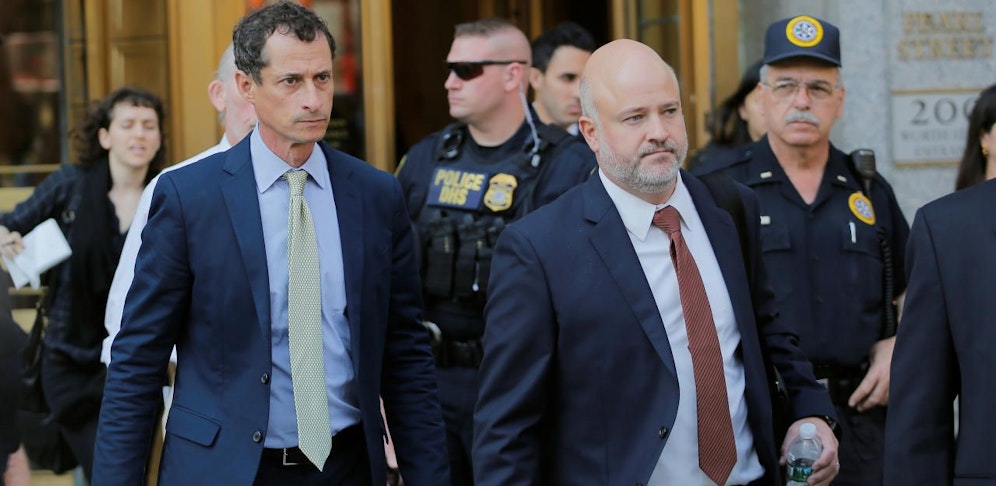 Ex-US-Kongressabgeordnete Anthony Weiner.