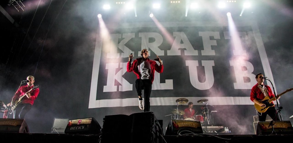Kraftklub am 19. August auf dem "Highfield 2017"
