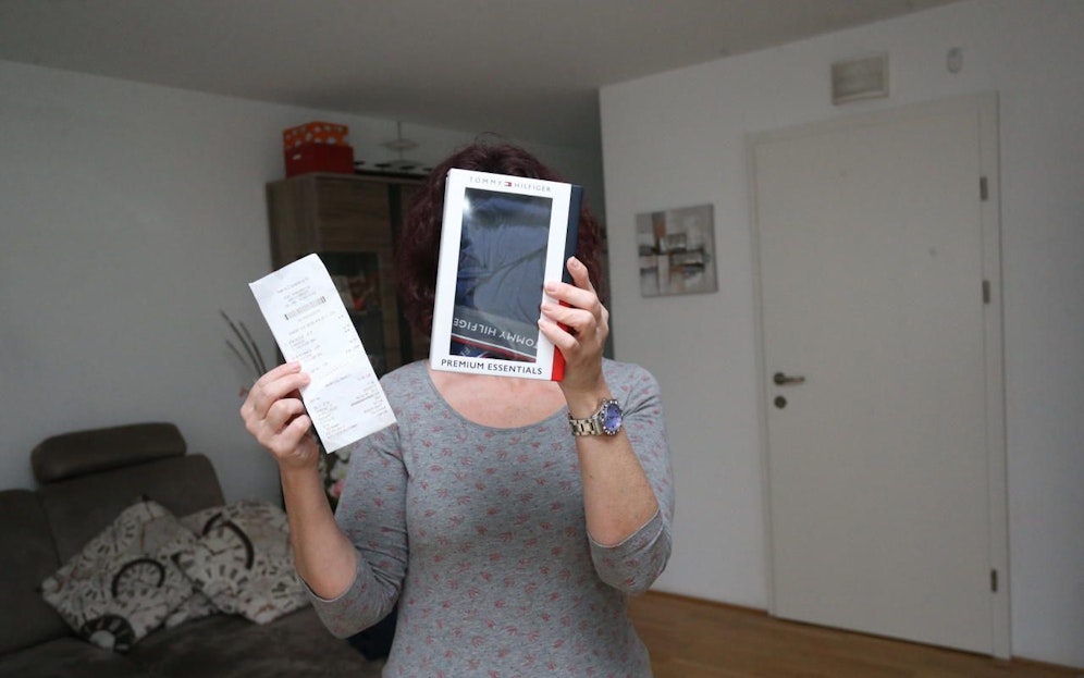 Mutter Veronika mit der "falschen" Unterhose.