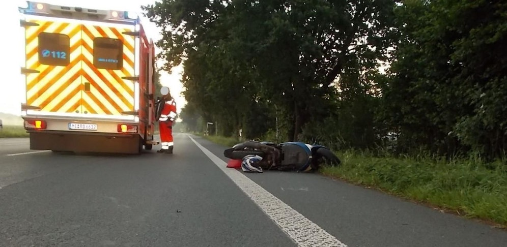 Die Frau wurde bei dem Unfall leicht verletzt