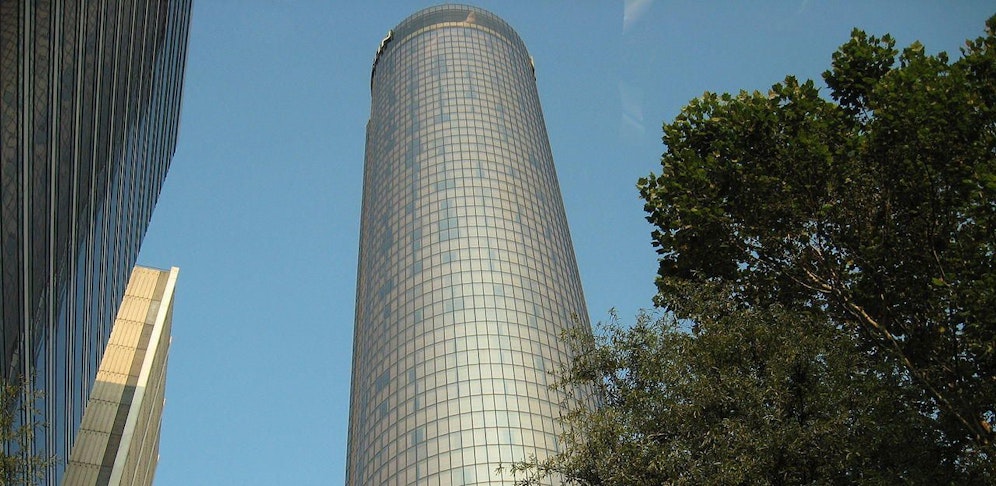 An der Spitze dieses Wolkenkratzers ereignete sich die Tragödie.