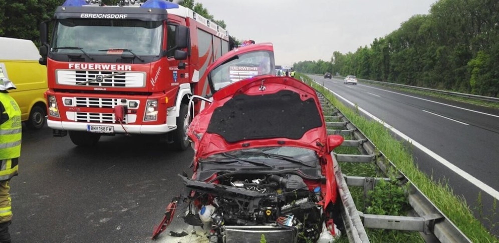 Schwerer Unfall auf der A3 am Mittwochnachmittag