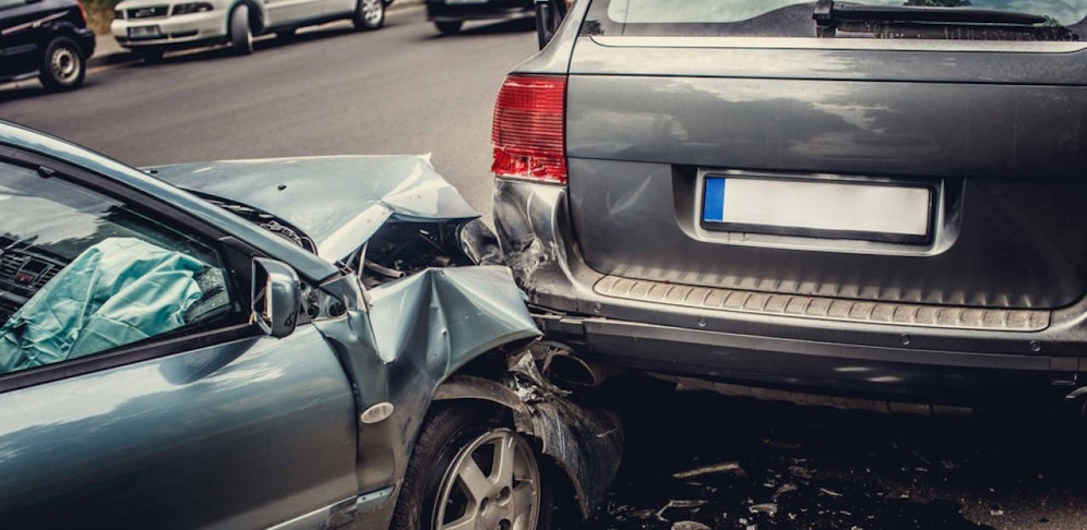 Massen-Unfall in der Wienerbergstraße in Favoriten (Symbolbild). 