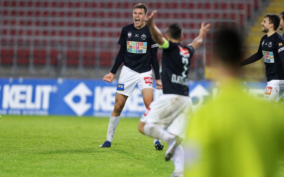 Nikki Havenaar jubelt für Horn