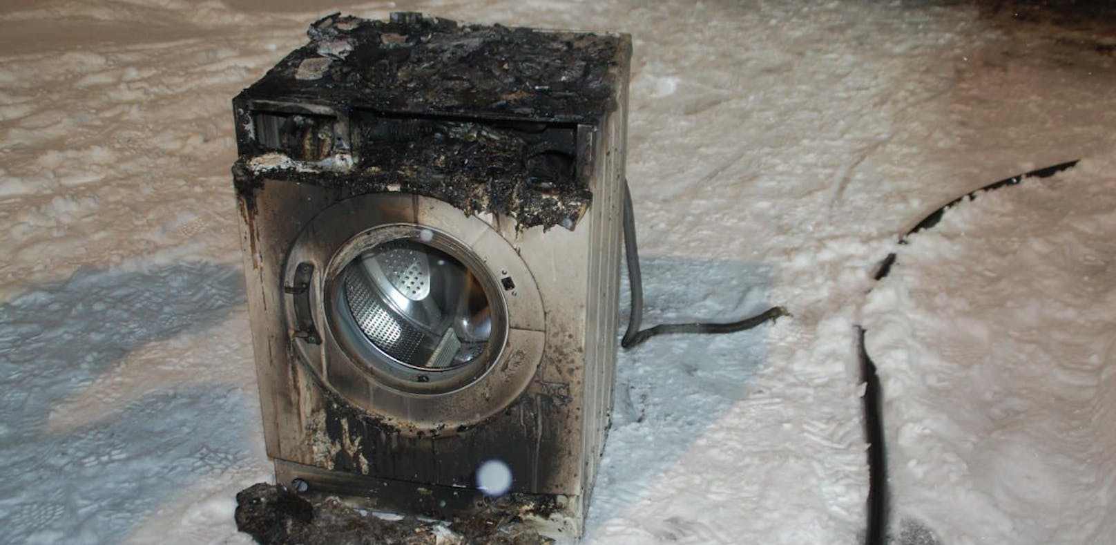 Waschmaschine löste Brand in Wohnhaus aus