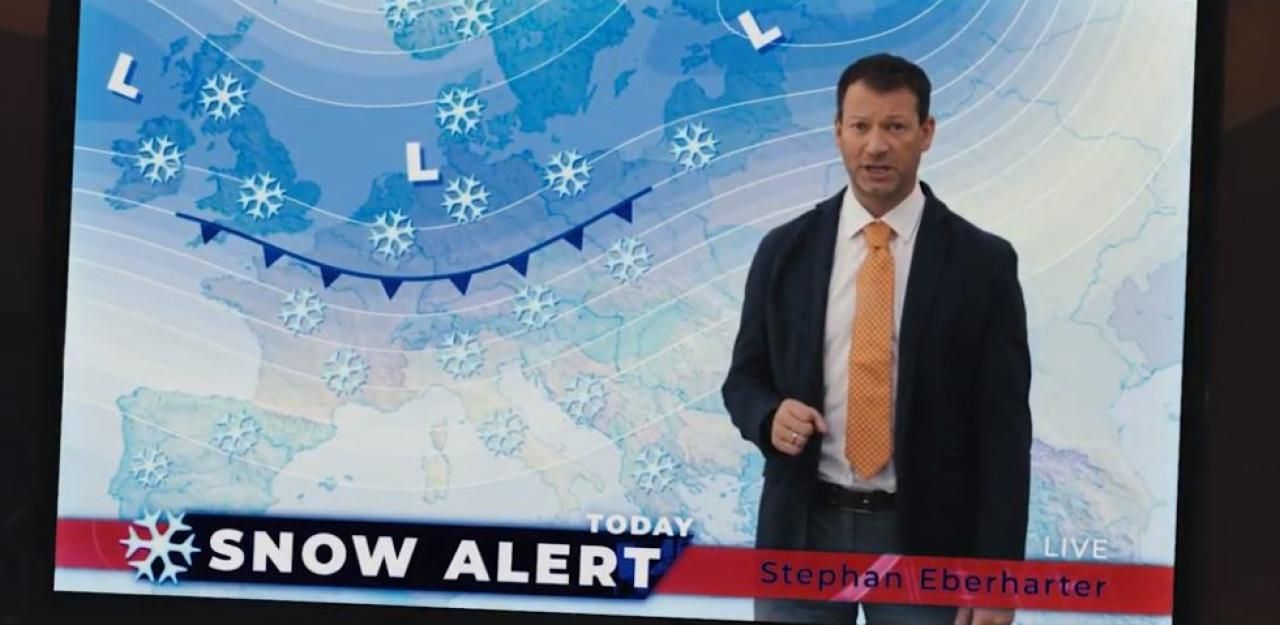 Heute.at - Für Werbespot wird Steff zum Wetter-Frosch