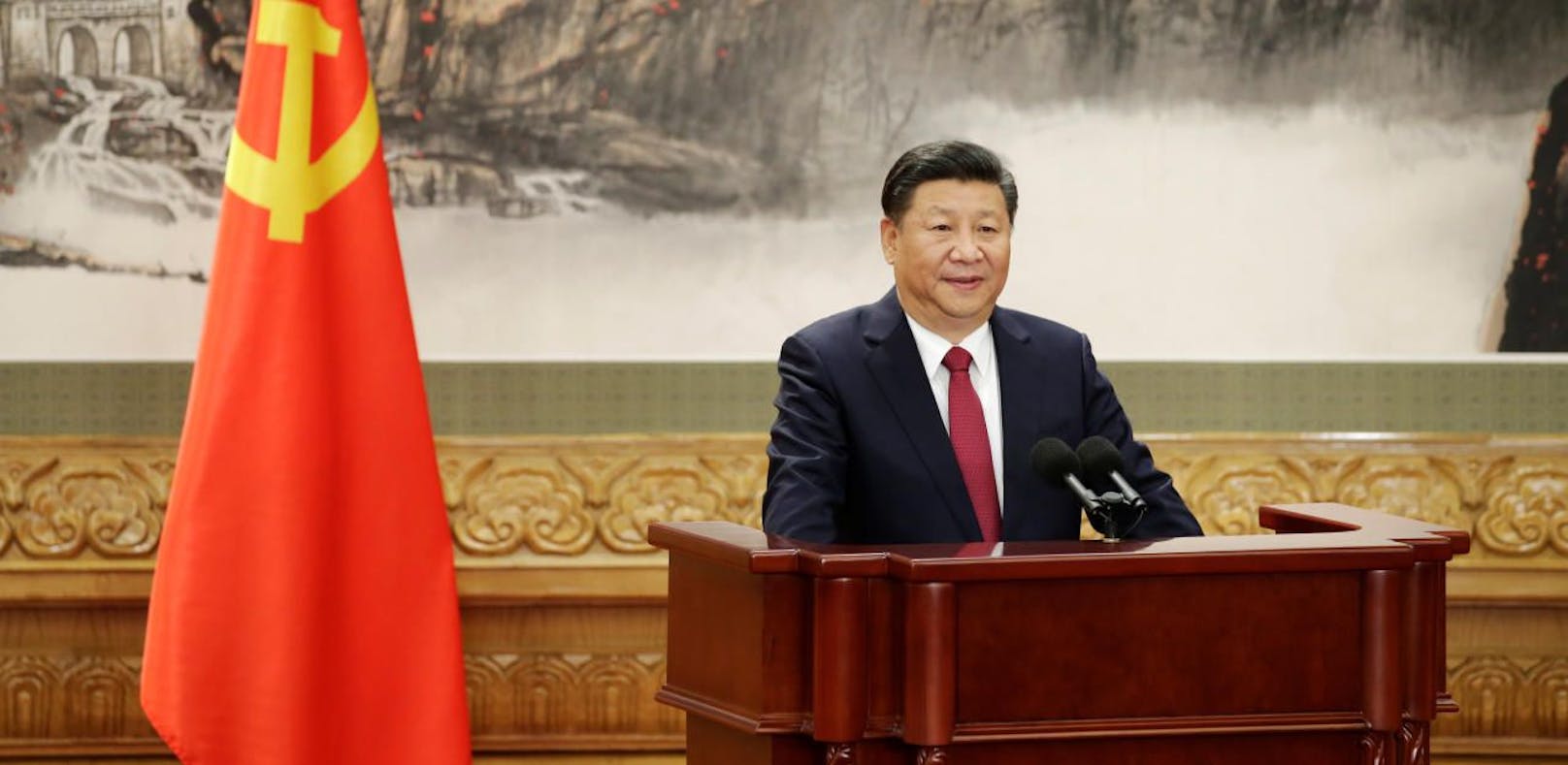 Chinas Staatschef Xi Jinping wurde für eine zweite Amtszeit bestätigt.