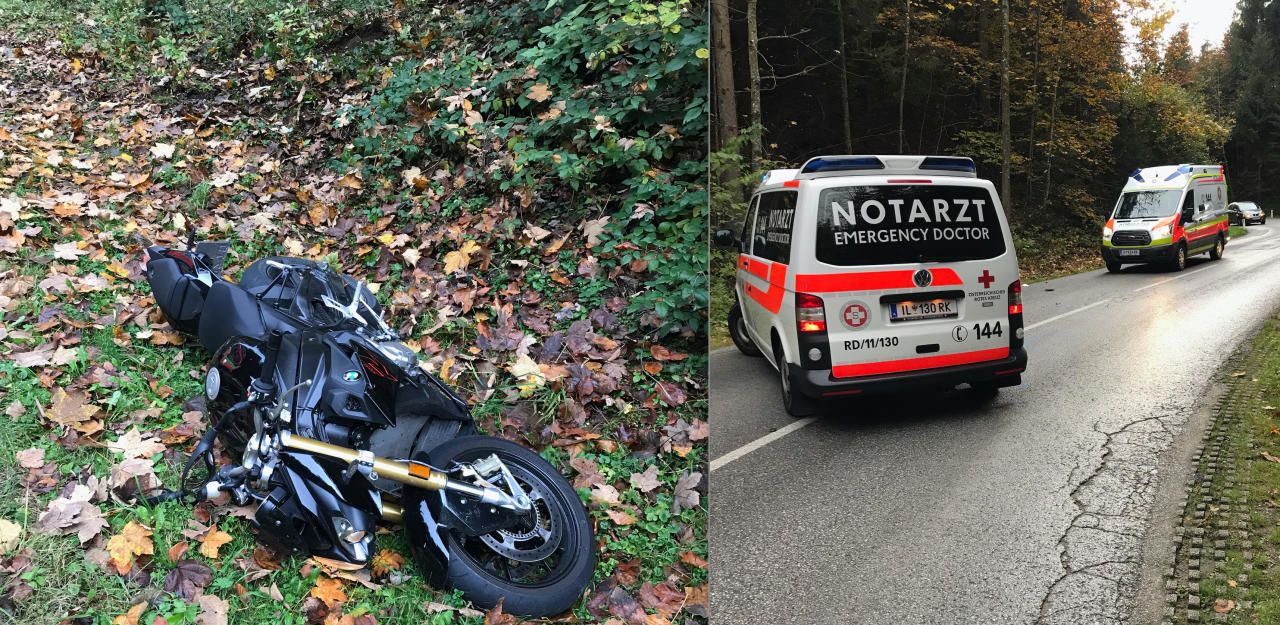 Heute.at - Biker schlittert in Pkw und stirbt an Ort und Stelle