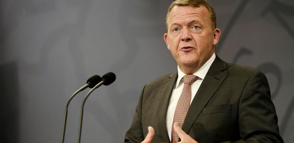 Der dänische Premier Lars Lökke Rasmussen.