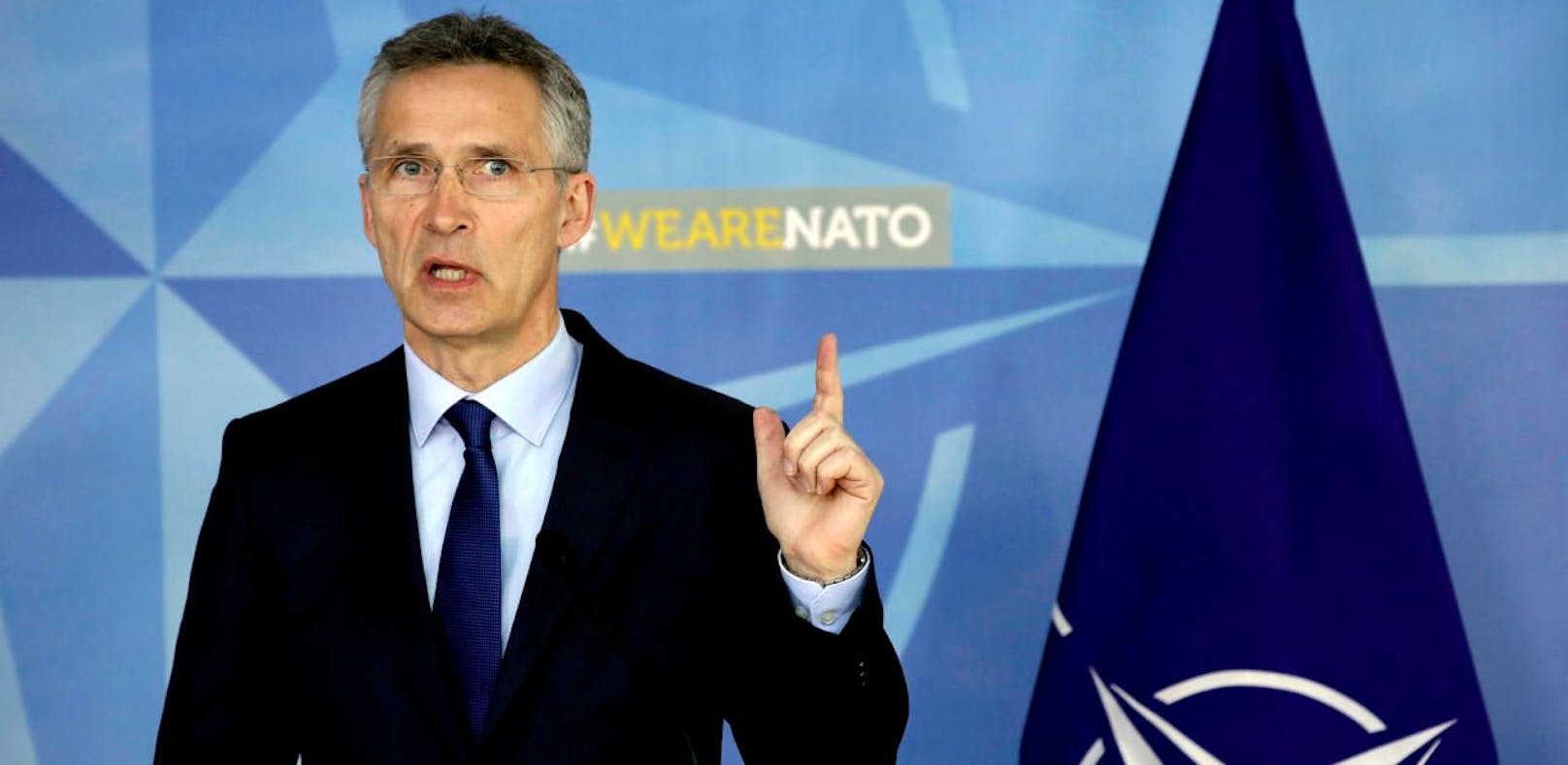 NATO Generalsekretär Jens Stoltenberg wirft Russland vor, den INF-Vertrag verletzt zu haben. 