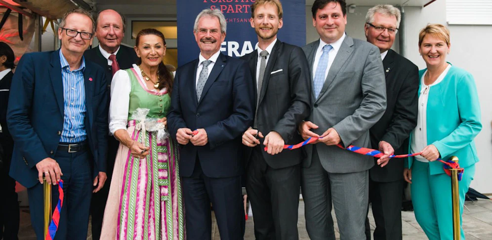 Eröffnung von Kanzlei Forsthuber & Partner in Baden.