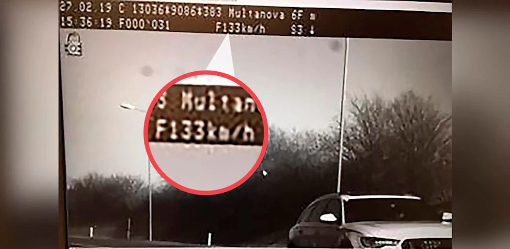 Ein Lenker fuhr in Steyr mit 133 km/h in die 50er-Zone. Der Schein ist weg, eine Geldstrafe folgt.