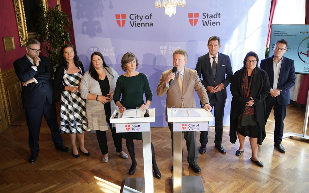 Phalanx für den Klimaschutz: Die rot-grüne Stadtregierung lässt erstmals ein eigenes Klimabudget erstellen.                                