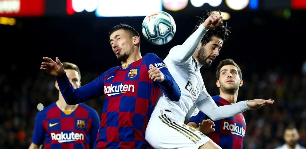 Hart umkämpftes Clasico im Camp Nou.
