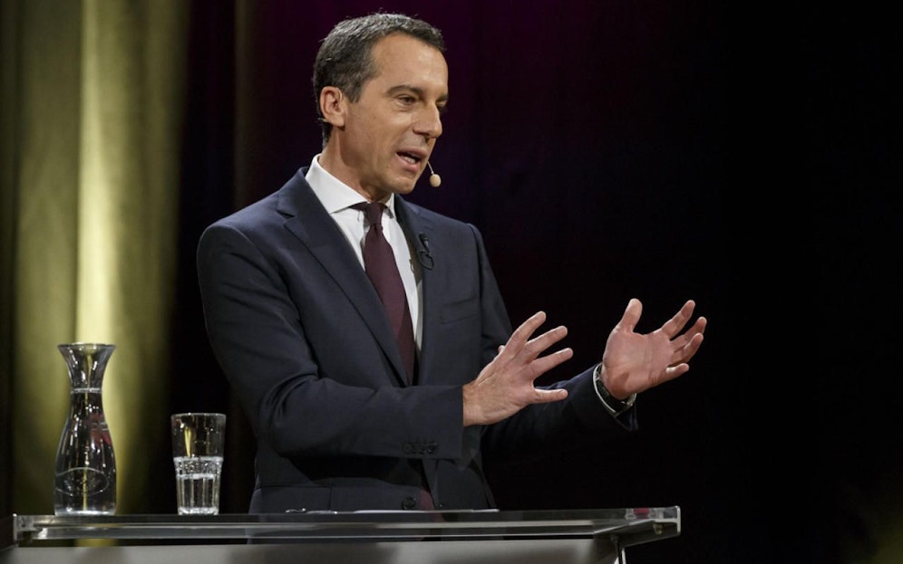 Bundeskanzler Christian Kern