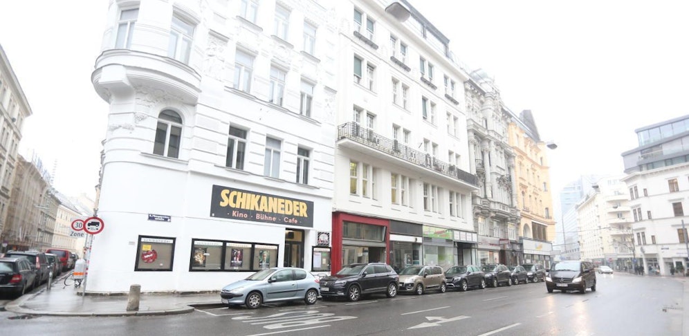 Im Szenelokal "Schikaneder" auf der Wieden findet heute ein JVP-Event statt. Davor ist eine Protestveranstaltung geplant.