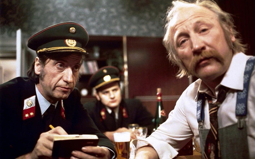 Herbert Fux und Karl Merkatz (r.) in "Ein echter Wiener geht nicht unter".