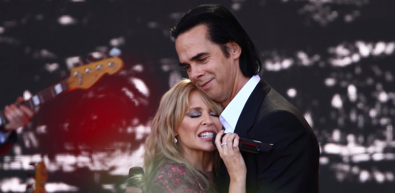 Heute.at - Kylie Minogue bei Gig mit Nick Cave Tränen nahe