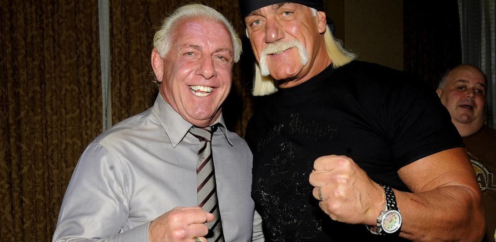 Ric Flair mit Hulk Hogan