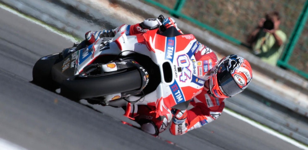 MotoGP-Star Andrea Dovizioso feierte beim Rennen in Barcelona den zweiten Sieg in Serie.