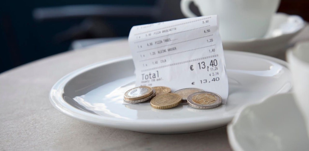 In den meisten Ländern ist Trinkgeld üblich.