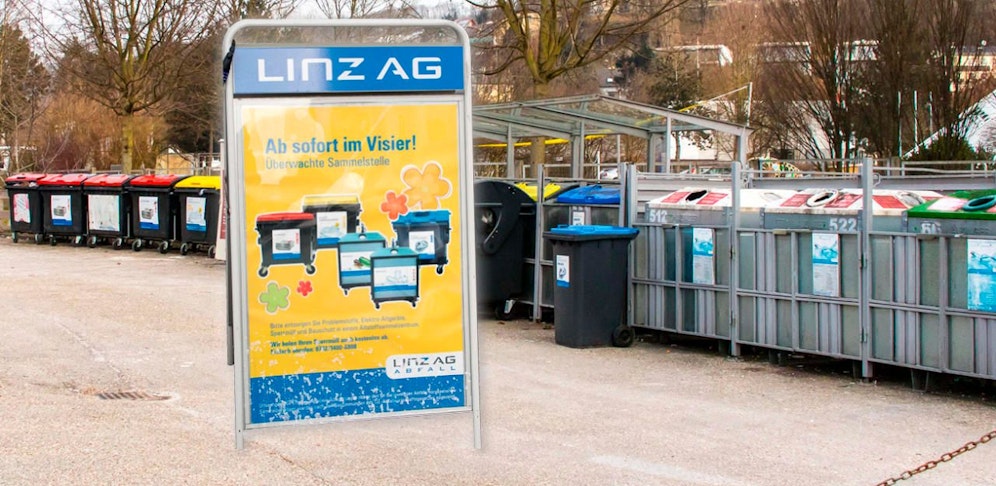 In Urfahr wird nun dieser Müllplatz überwacht.