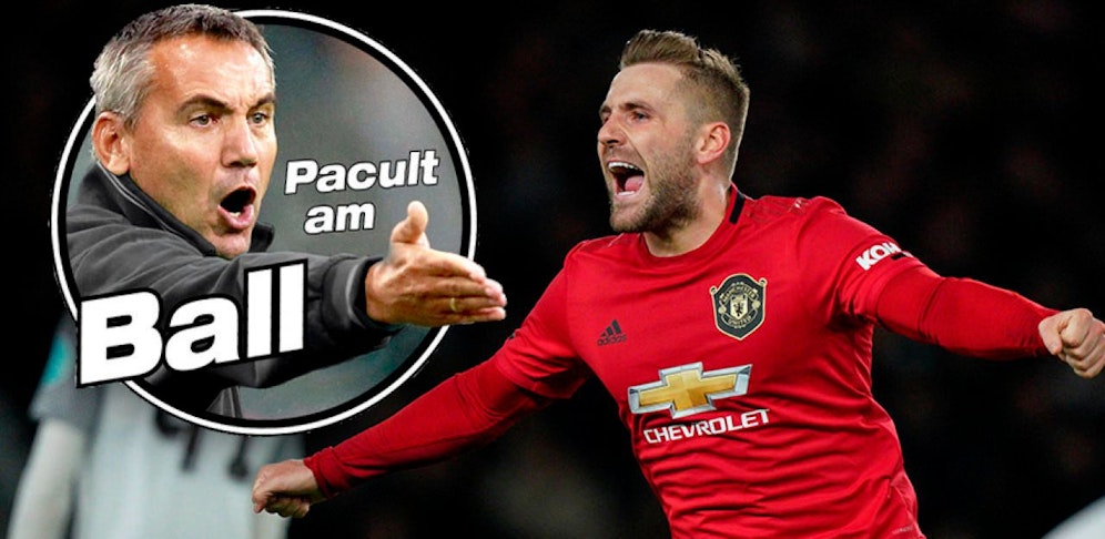 Peter Pacult analysiert LASK gegen United.