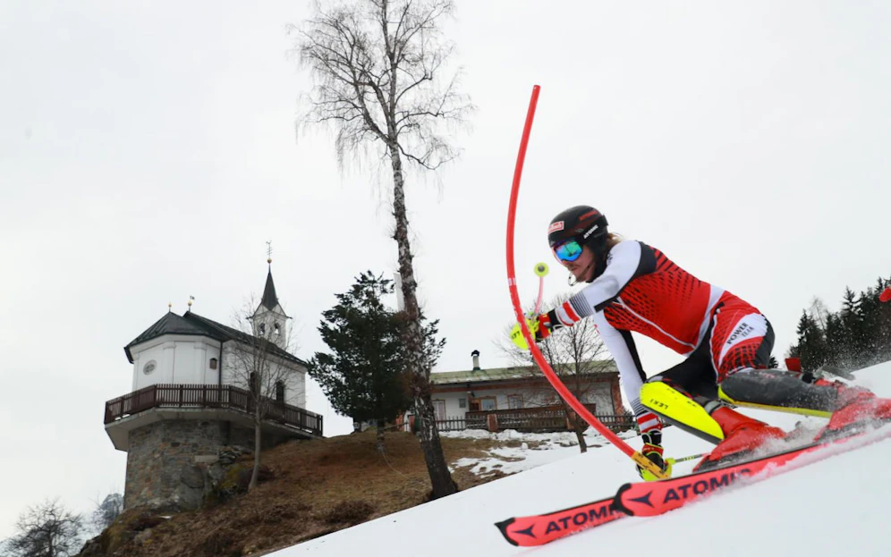 Manuel Feller trainiert in Lienz.