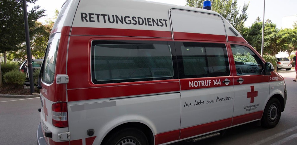 Mutter und Sohn wurden von der Rettung behandelt.