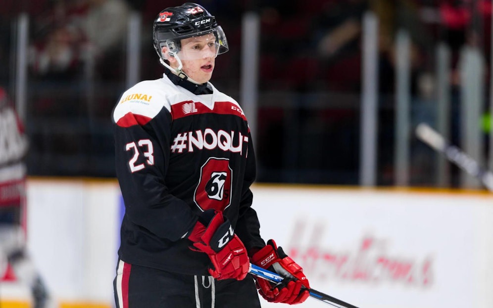 Österreichs Eishockey-Talent Marco Rossi muss auf seinen NHL-Traum warten. 