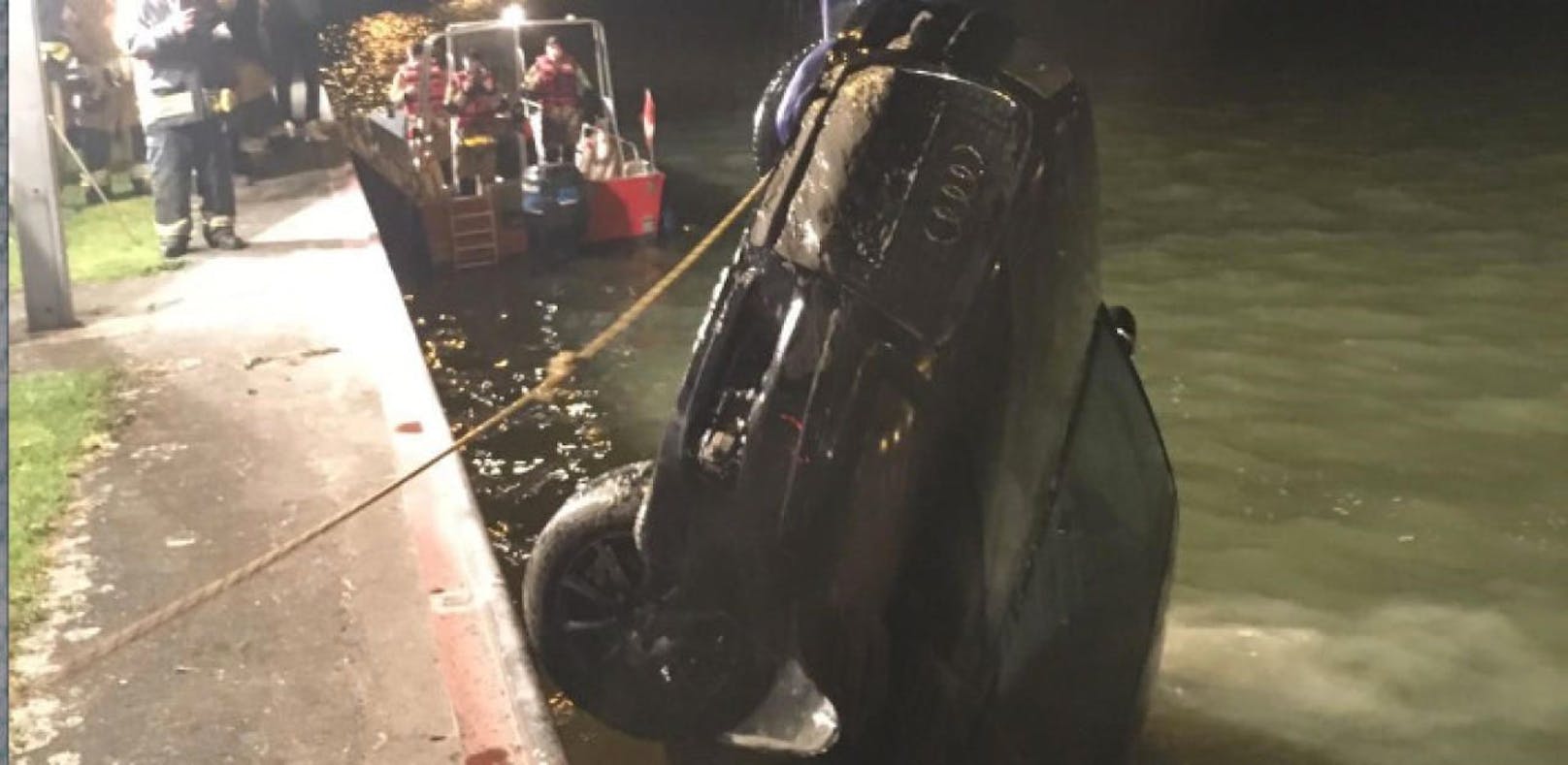 Lenker stürzte in Donau: Auto jetzt gefunden