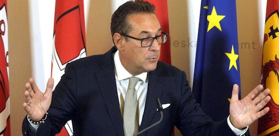Vizekanzler Heinz-Christian Strache (FPÖ).