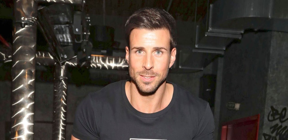 Leonard Freier bei der Eröffnung des neuen John Reed Fitness Music Club in Hamburg