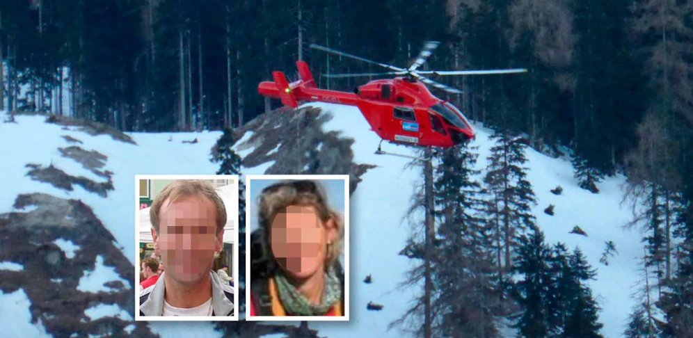 Alois und Karin L. stürzten am Hochlecken 200 Meter in die Tiefe.