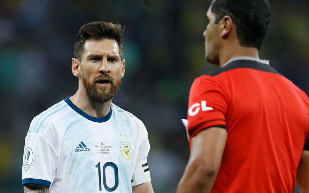 Großer Ärger bei Lionel Messi.