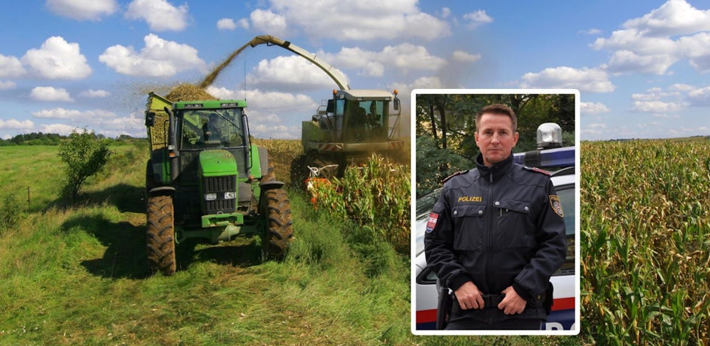 Polizist Andreas Lorenz brachte einen Körperteil ins Spital nach. (iStock, Polizei)