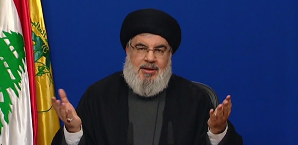 Hassan Nasrallah, Chef der Terrororganisation Hisbollah im Libanon.