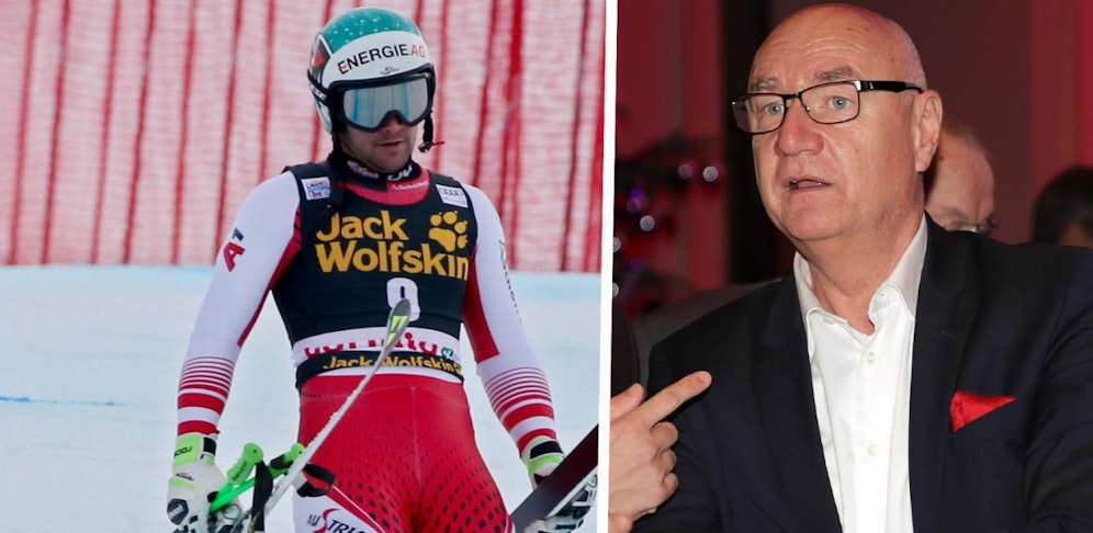 Vincent Kriechmayr boykottiert deutsche TV-Stationen. ORF-Sportchef Hans-Peter Trost strebt das Flaschenverbot hierzulande nicht an.